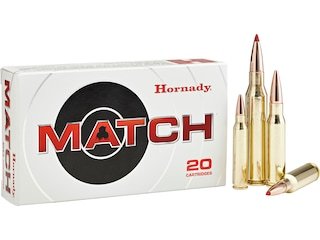 194604-1.jpg Hornady Match Ammunition 338 Lapua Magnum 285 Grain ELD Match Box of 20 good sale - Image 1