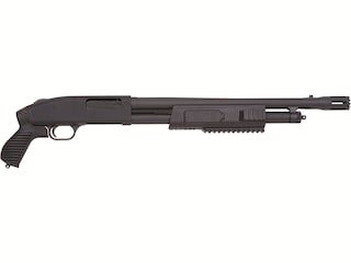 <strong>Mossberg 500 Tactical Flex 12 Gauge Pump Action Shotgun 18.5" Barrel Blued and Black Pistol Grip</strong>