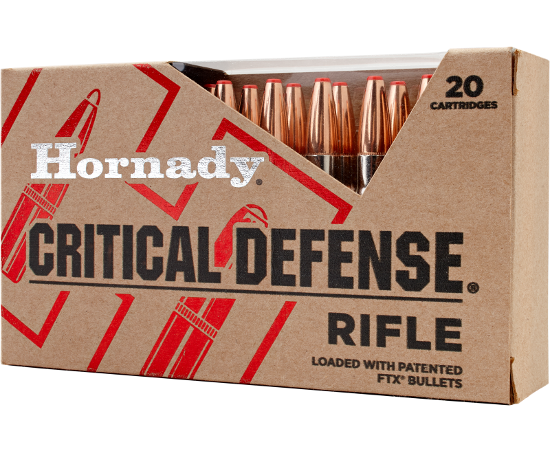 50670.png Hornady Critical Defense .223 Rem 55gr 20-Rounds FTX - Image 1