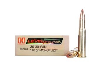 Hornady LEVERevolution Ammunition 30-30 Winchester 140 Grain MonoFlex Box of 20 good sale