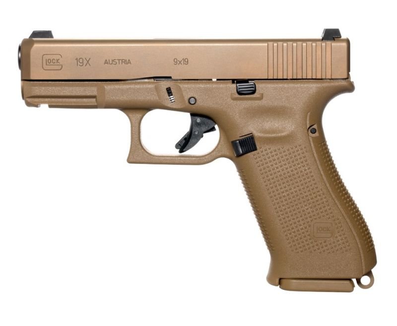 Glock-19x-PX1950701-764503028816.jpg.jpg Glock 19x Coyote Tan 9mm 4.01-inch 10Rds - Image 1