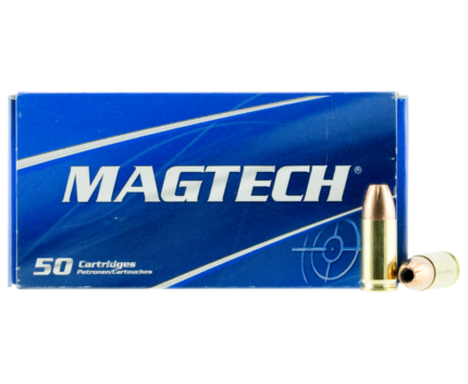 MagTech Range/Training Brass 9mm 124-Grain 50-Rounds LRN