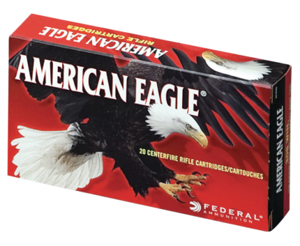 Federal American Eagle Brass .308 Win 150-Grain 20-Rounds FMJBT