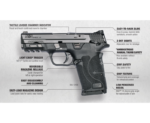 Smith and Wesson M&P9 Shield EZ 9mm 3.6" 8-Round Manual Thumb Safety - Image 6