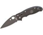 Spyderco Manix 2 Lightweight Folding Knife - 3.37" Plain Drop Point Blade - Image 2