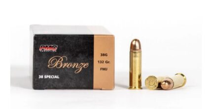 38 Special – 132 gr FMJ – PMC (38G) – 1000 Rounds